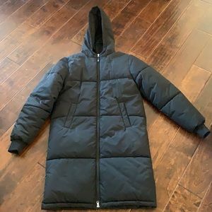 FILA black puffer coat